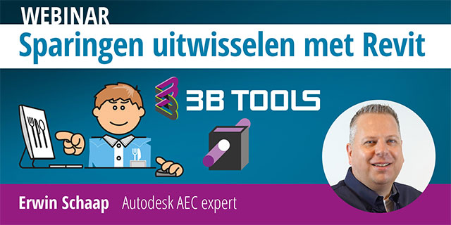 3B Tools: Sparingen uitwisselen met Autodesk Revit USO