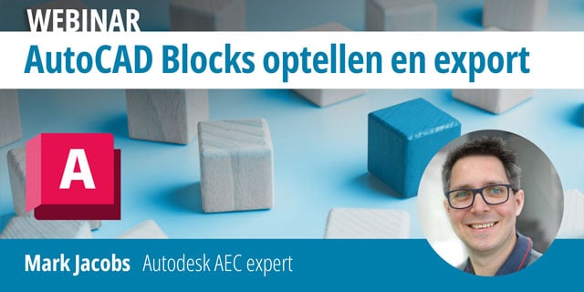 AutoCAD Blocks optellen en exporteren