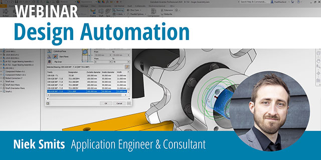 Webinar on demand – Design automation met Inventor iLogic